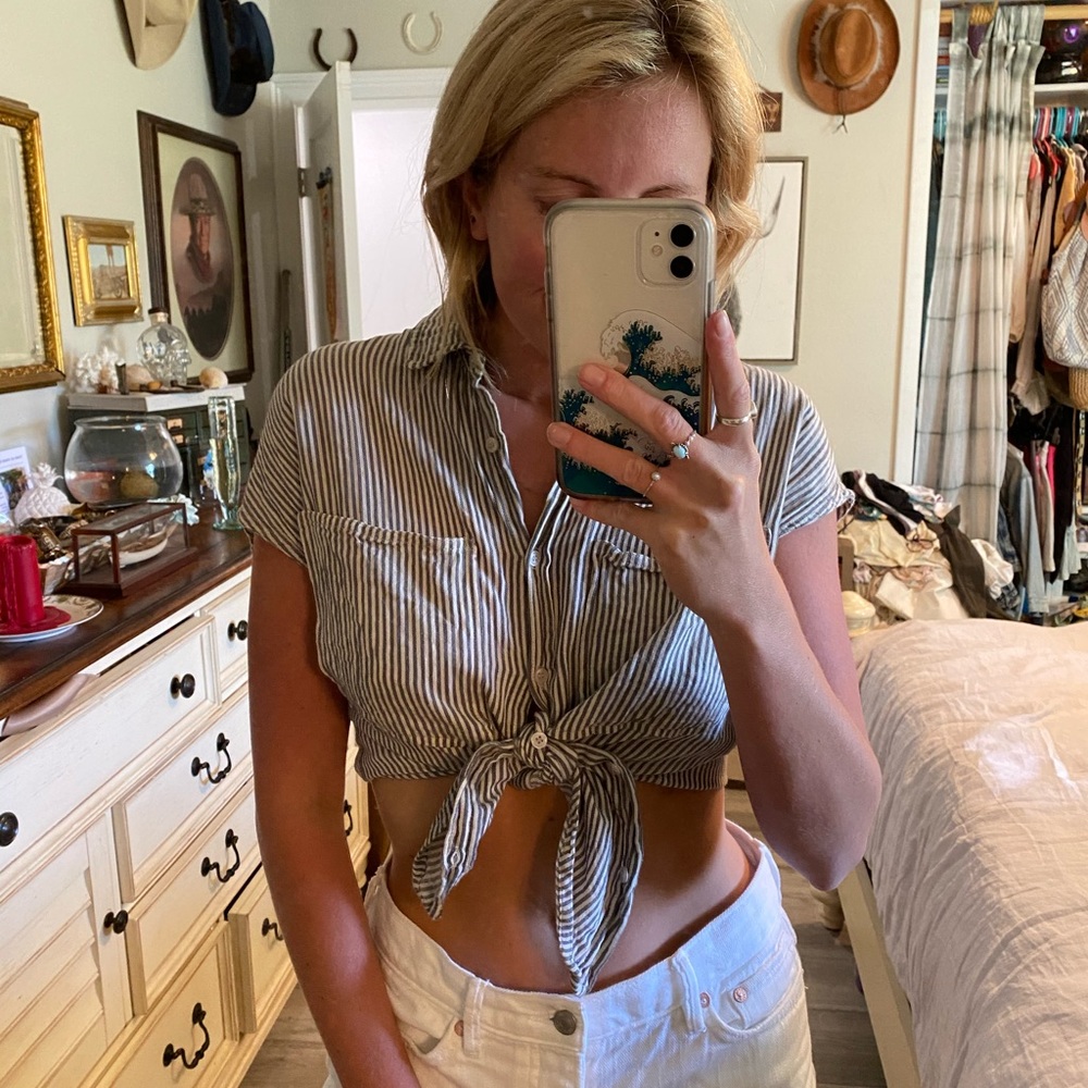 Vintage button up